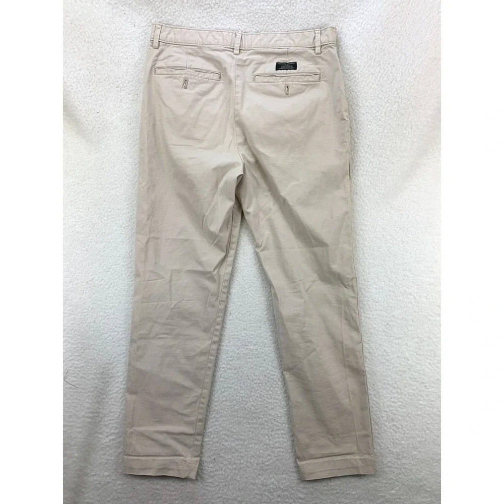 Banana Republic Chino Slim Athletic Pants Mens 31x30 Beige Navy Gray Lot of 3